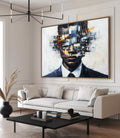 Tela moderna per quadro 25x25