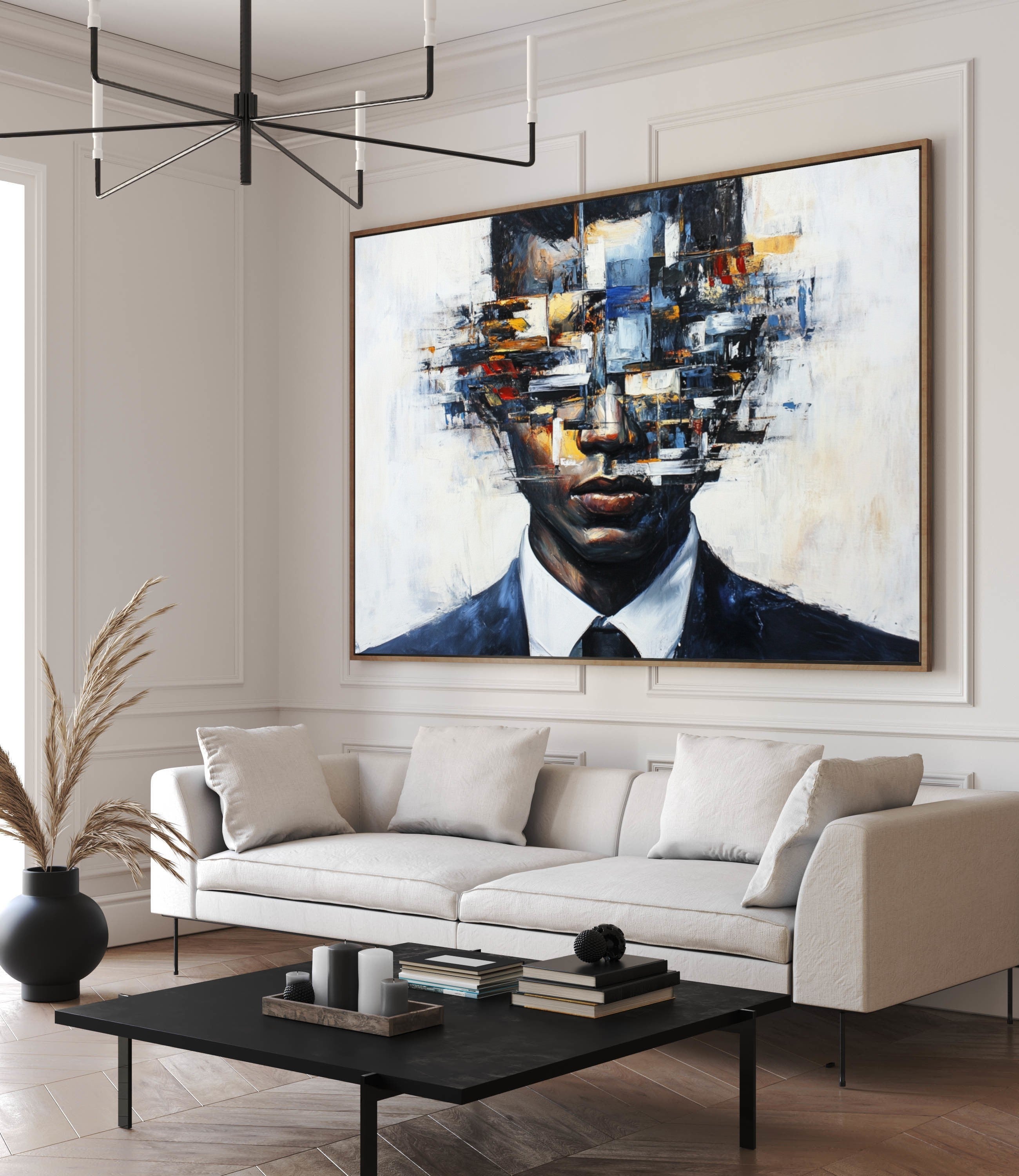 Tela moderna per quadro 25x25